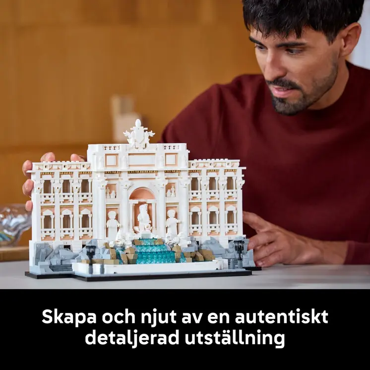 Construction set Lego 21062 Fontana de Trevi – Roma