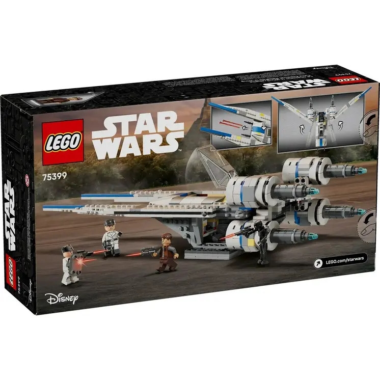 Construction set Lego STAR WARS 75399 Rebel U-Wing Starfighter 594 Pieces