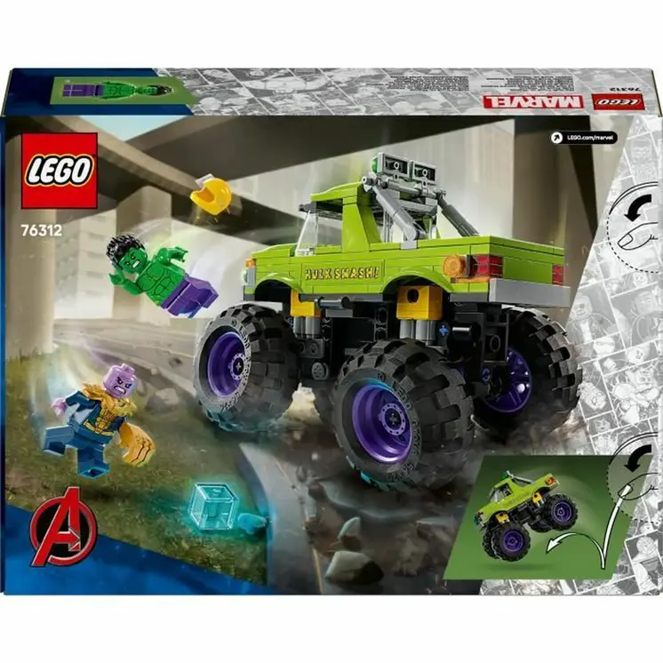 Construction set Lego 76312 Hulk vs. Thanos Off-Roader