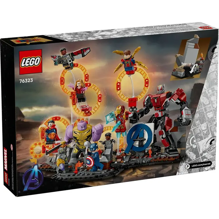 Construction set Lego 76323 Avengers: Endgame Final Battle 621 Pieces