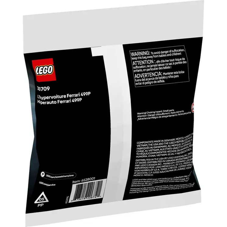 Construction set Lego 30709