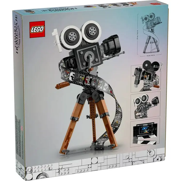 Construction set Lego DISNEY 43230 CÁMARA WALT DISNEY Multicolour 811 Pieces