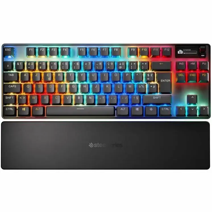 Bluetooth Keyboard SteelSeries apex pro tkl wl gen 3 Black Azerty French