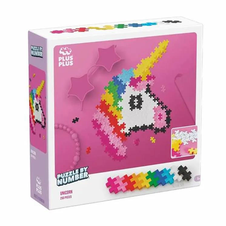 Puzzle Lúdilo Plus Plus Unicorn 250 Pieces