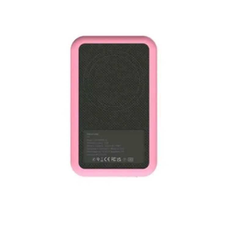 Power Bank with Wireless Charger Kreafunk Pink 5000 mAh