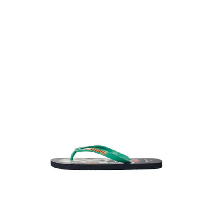 Men's Flip Flops Jack & Jones JFWSKULLS FLIP FLOP 12280854 Black