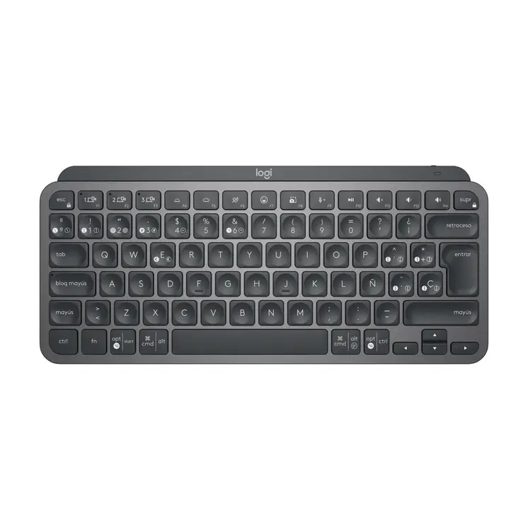 Wireless Keyboard Logitech MX Keys Mini for business Spanish Qwerty