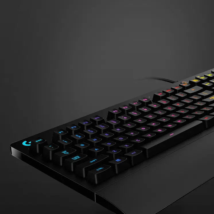 Gaming Keyboard Logitech 920-008093 Spanish Qwerty Black