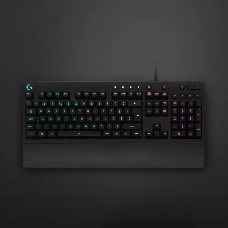 Gaming Keyboard Logitech 920-008093 Spanish Qwerty Black