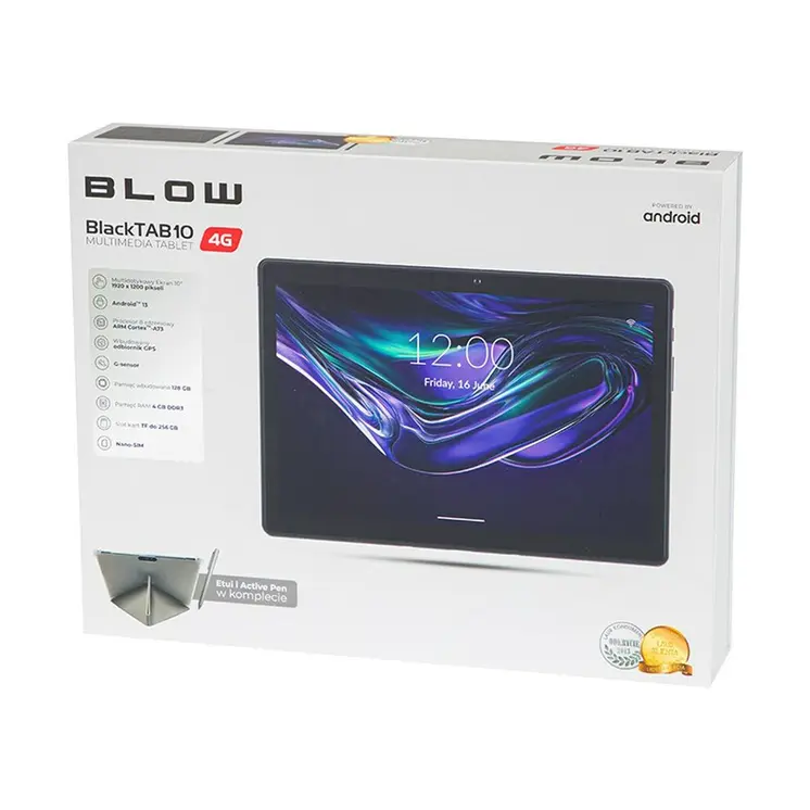 Tablet Blow BlackTAB10 10,1" MediaTek MT8788 4 GB RAM 128 GB Black