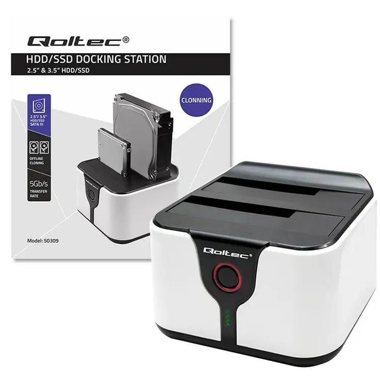 Charging base Qoltec 50309