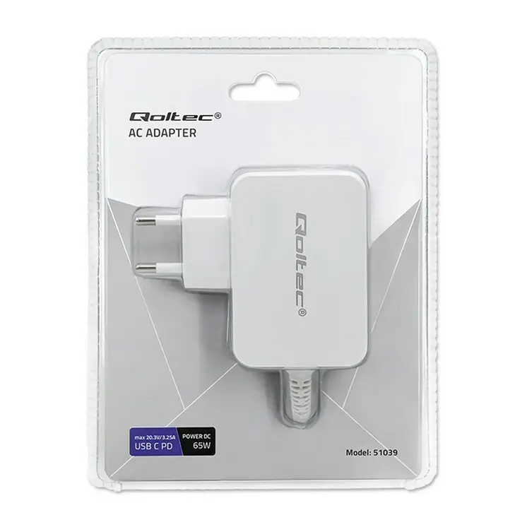 Current Adaptor Qoltec 51039 65 W