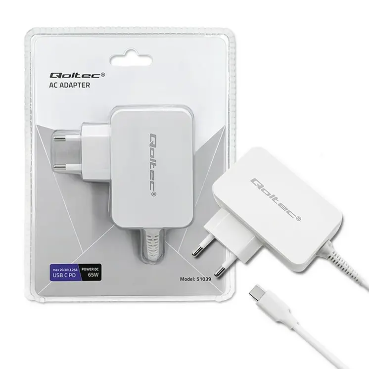 Current Adaptor Qoltec 51039 65 W