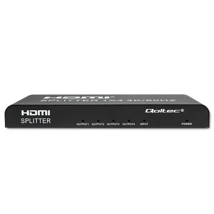 HDMI switch Qoltec 51799 Black