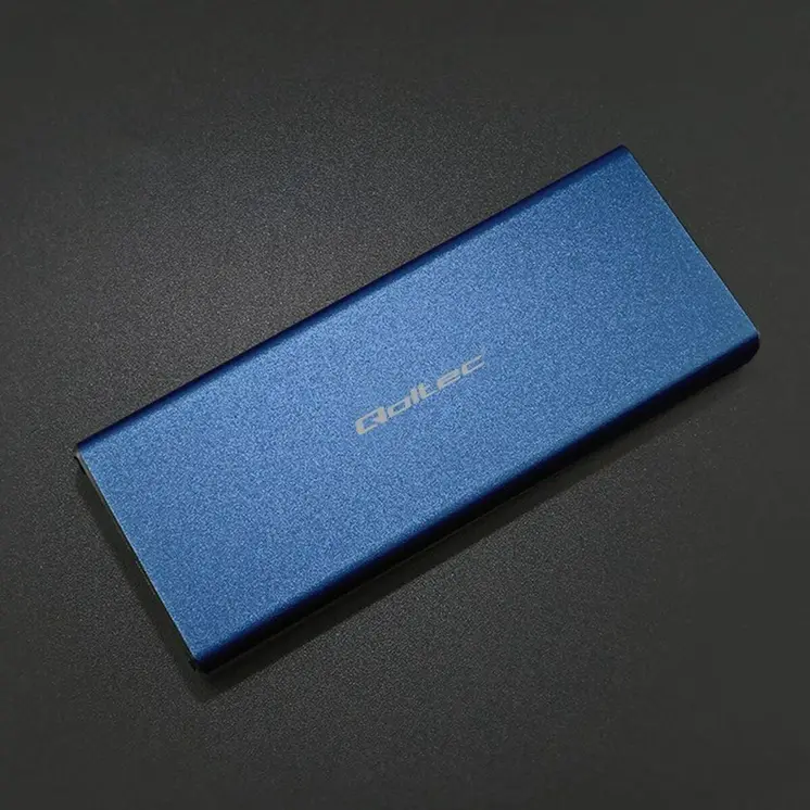 External Box Qoltec 51832 Blue