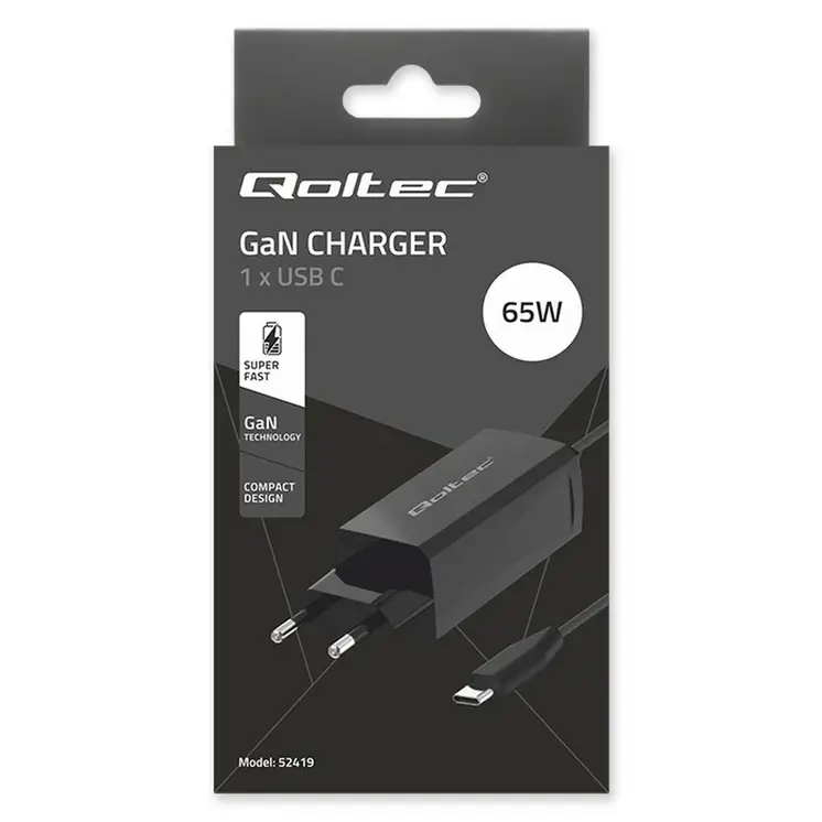 Wall Charger Qoltec 52419