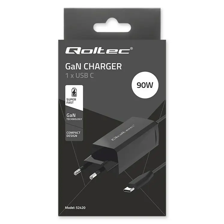 Wall Charger Qoltec 52420