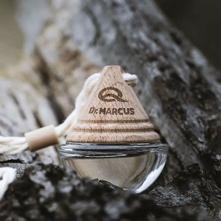 Car Air Freshener Dr Marcus Wood black Pendant