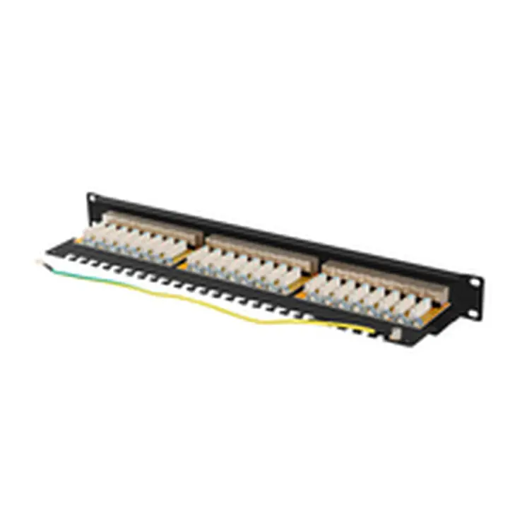 UTP Category 6 Rigid Network Cable Lanberg PPSA-1024-B Black
