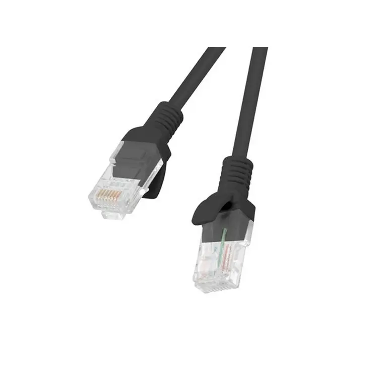 UTP Category 6 Rigid Network Cable Lanberg PCU6-20CC-0050-BK Black 50 cm
