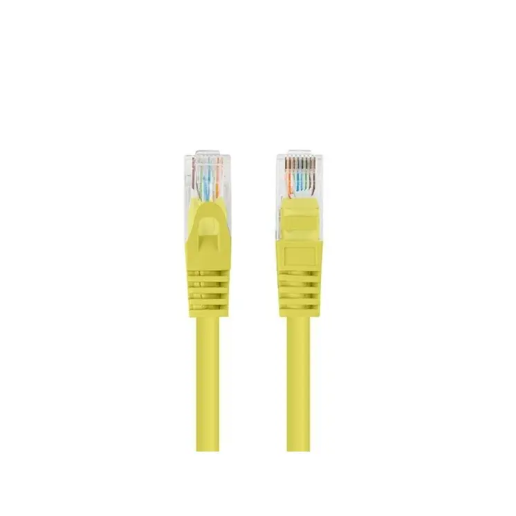 UTP Category 6 Rigid Network Cable Lanberg PCU6-20CC-0150-Y Yellow 1,5 m