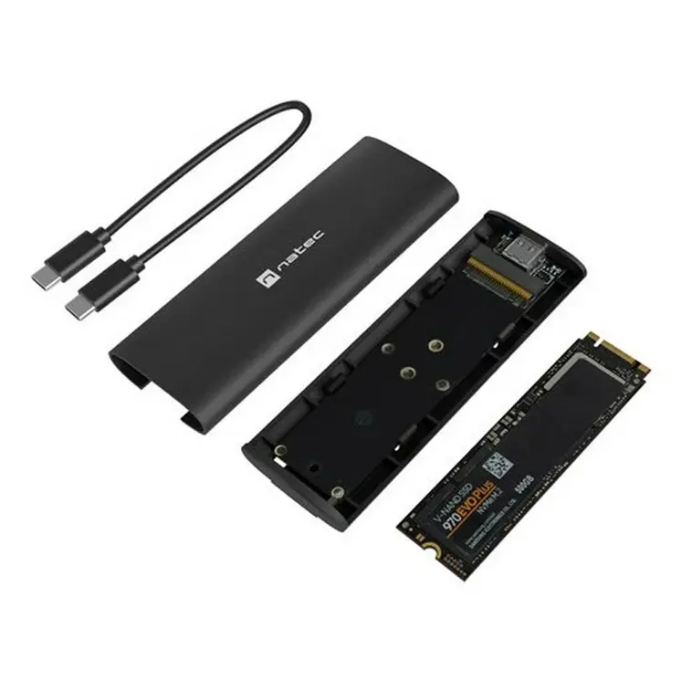 External Box Natec NKZ-2286 Black (Black)