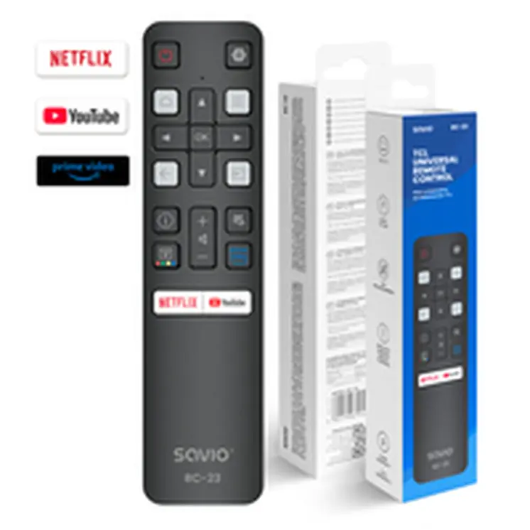 Universal Remote Control Savio RC-23 Black
