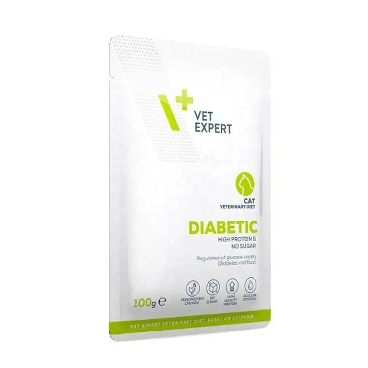 Cat food VETEXPERT Diabetic Cat Chicken 100 g