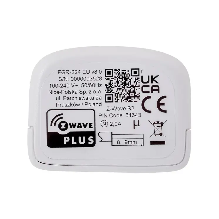 Smart Plug Fibaro FGR-224 ZW8
