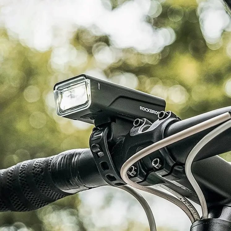 LED Bicycle Torch Rockbros Luz para bicicleta