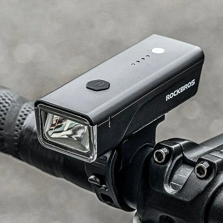 LED Bicycle Torch Rockbros Luz para bicicleta