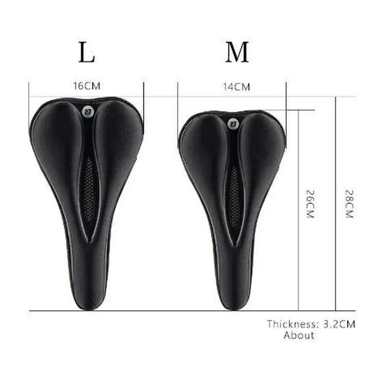Saddle Rockbros LF047-S Black Monochrome