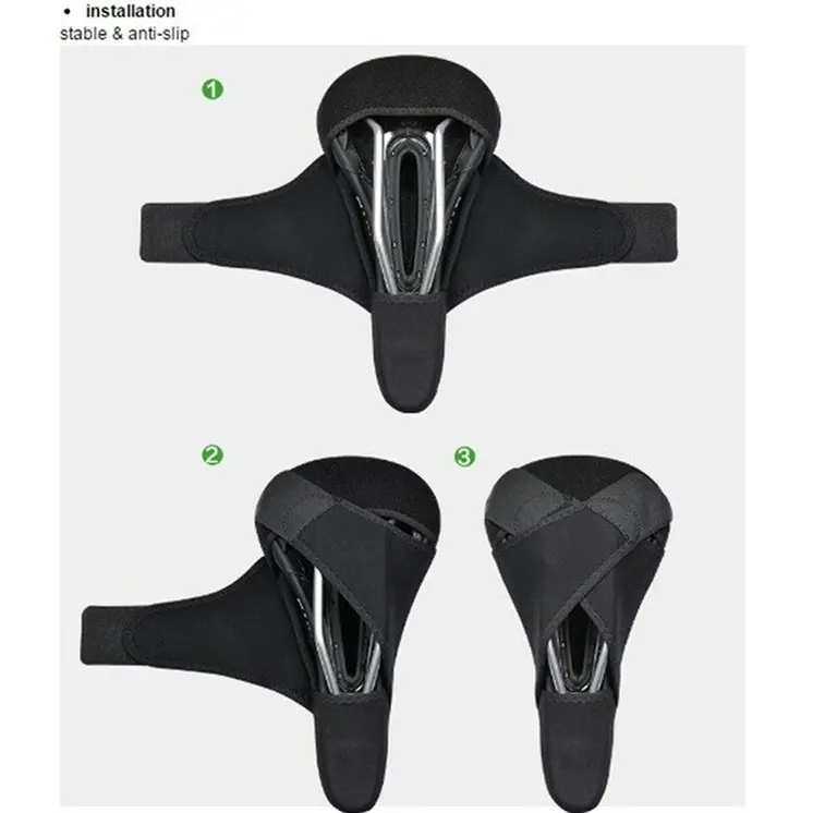 Saddle Rockbros LF047-B Black Monochrome