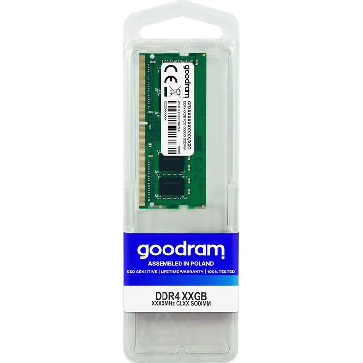 RAM Memory GoodRam GR2400S464L17S/4G 2400 MHz CL17 4 GB DDR4