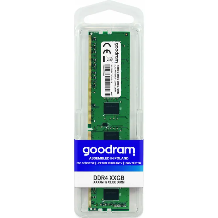 RAM Memory GoodRam GR2666D464L19S/4G 4 GB 2666 MHz CL19 DDR4