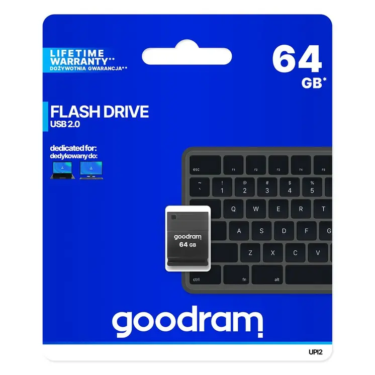 USB stick GoodRam UPI2-0640K0R11 Black 64 GB