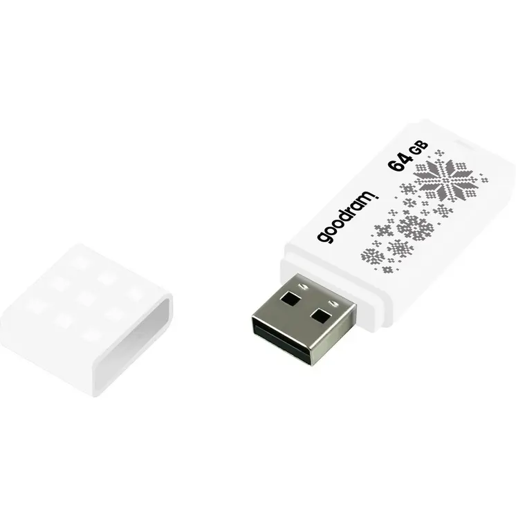 USB stick GoodRam UME2-0640W0R11-WI White 64 GB