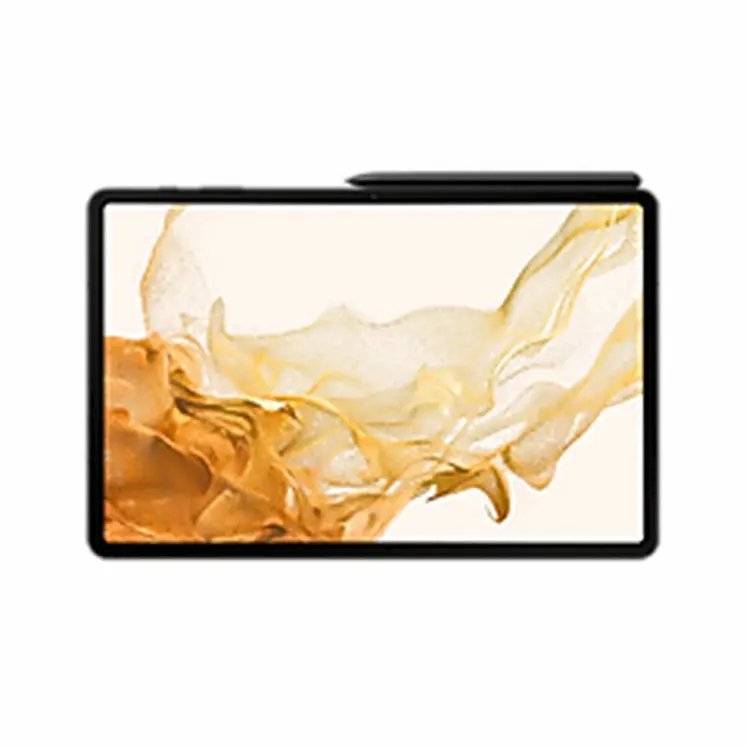 Tablet Samsung Galaxy Tab S8+ SM8450 8GB 128GB SSD Qualcomm Snapdragon 8 Gen 1 8 GB RAM 128 GB Black Steel 12.4"
