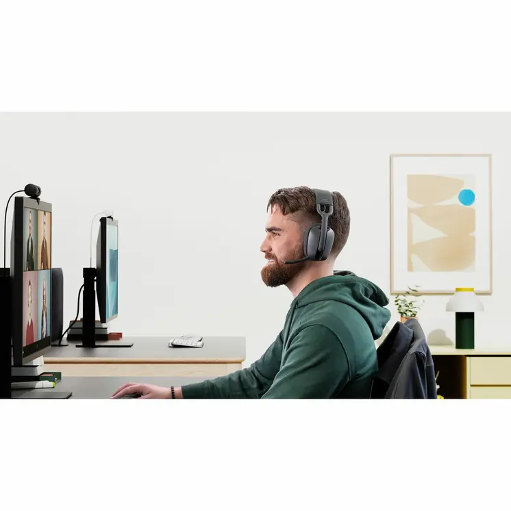 Bluetooth Headphones Logitech Grey Graphite
