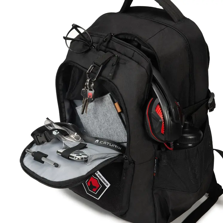 Laptop Backpack Caturix CTRX-12 Black