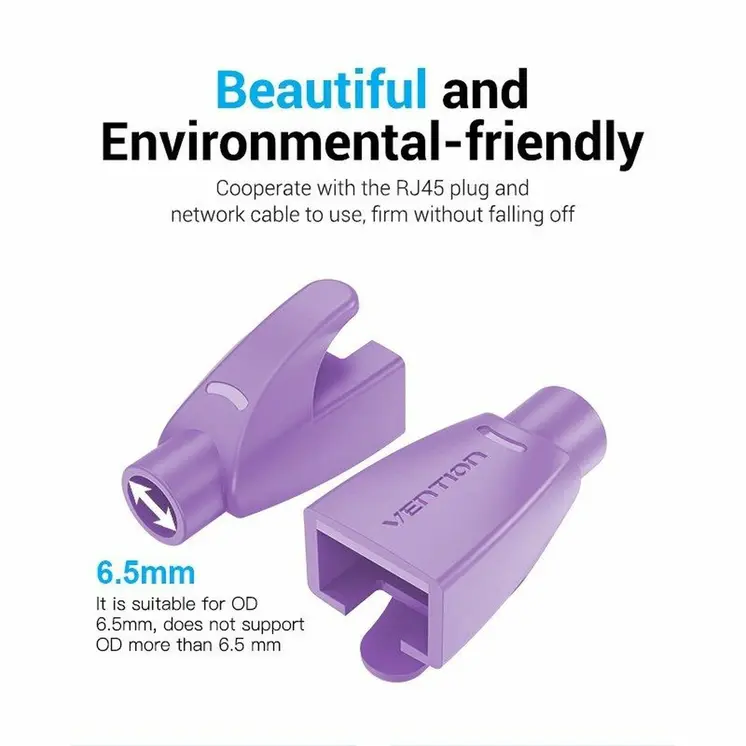 RJ45 Connector Case Vention IODV0-100 Purple