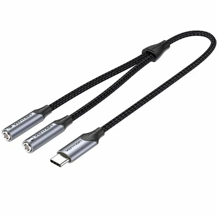 USB-C to Jack 3.5 mm Adapter Vention BGPHY
