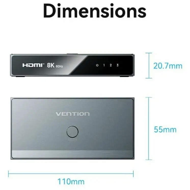 HDMI switch Vention AKRH0
