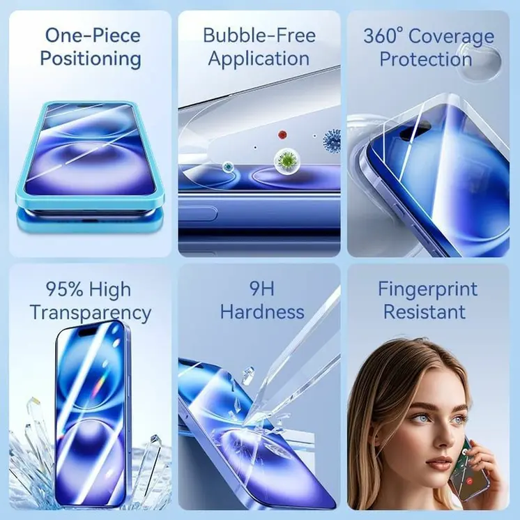 Tempered Glass Mobile Screen Protector Vention KUMTCC-40