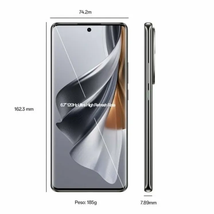 Smartphone Oppo Reno10 Pro 5G 6,7" Snapdragon 778G 12 GB RAM 256 GB Black Silver