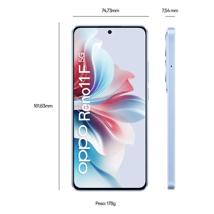 Smartphone Oppo RENO 11F 6,7" 8 GB RAM 256 GB Blue 5000 mAh