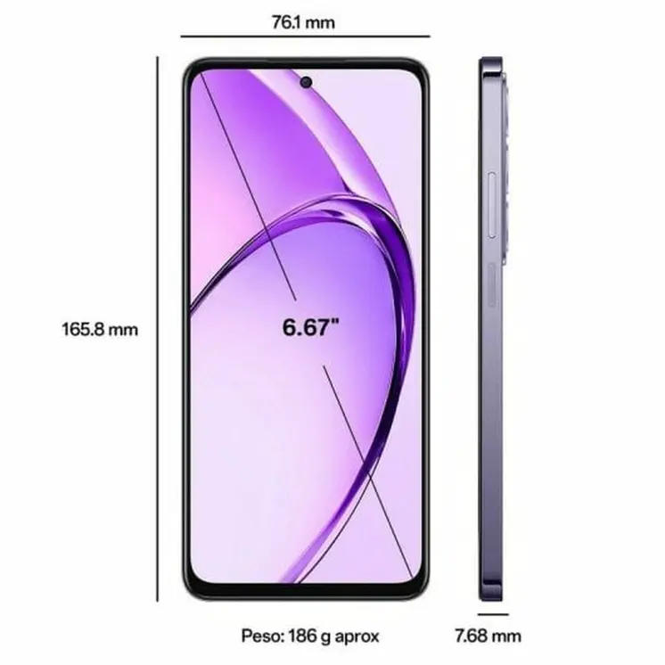 Smartphone Oppo A80 PURPLE 6,67" 8 GB RAM 256 GB Purple