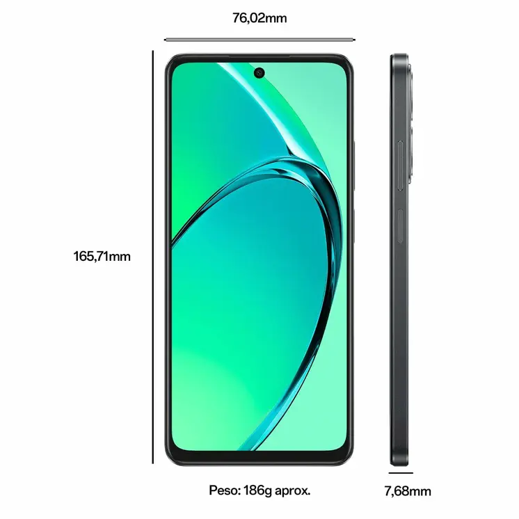 Smartphone Oppo A40M 6,67" 8 GB RAM 256 GB Black