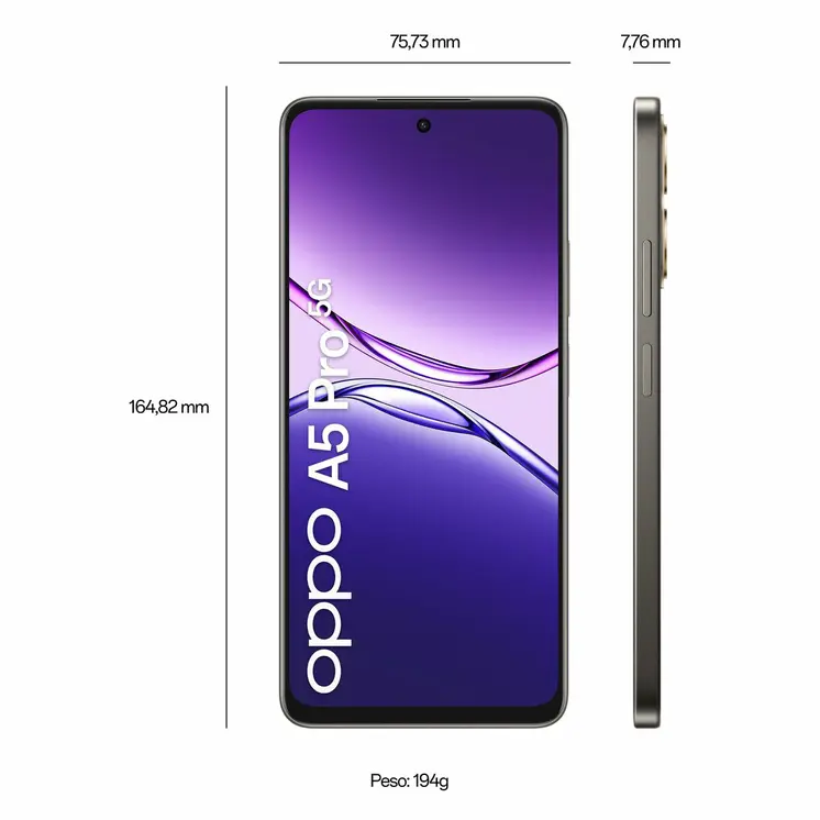 Smartphone Oppo 110010348094 6,67" Octa Core 8 GB RAM 256 GB Black