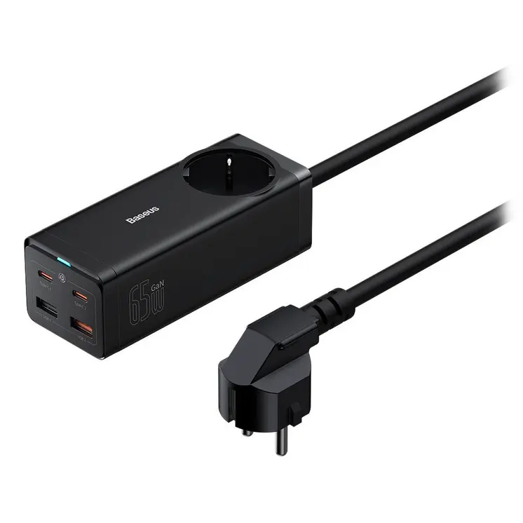 Wall Charger Baseus PSZM000901 Black 65 W